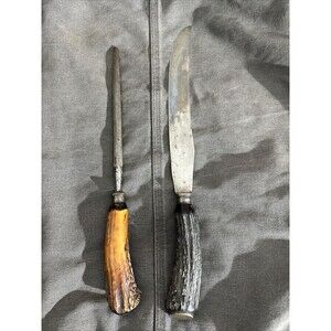 Landers Frary & Clark Aetna Works Knife & Blade Sharpener Sterling Collar